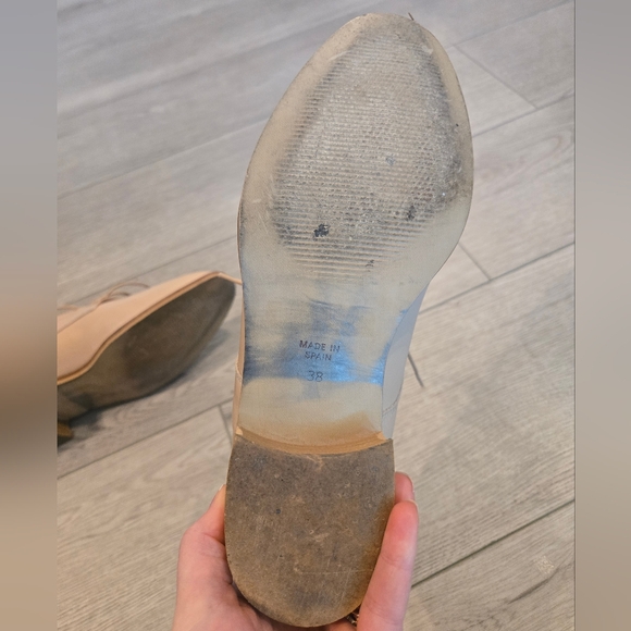 L'intervalle Leather Oxford Loafer Nude - Picture 3 of 4